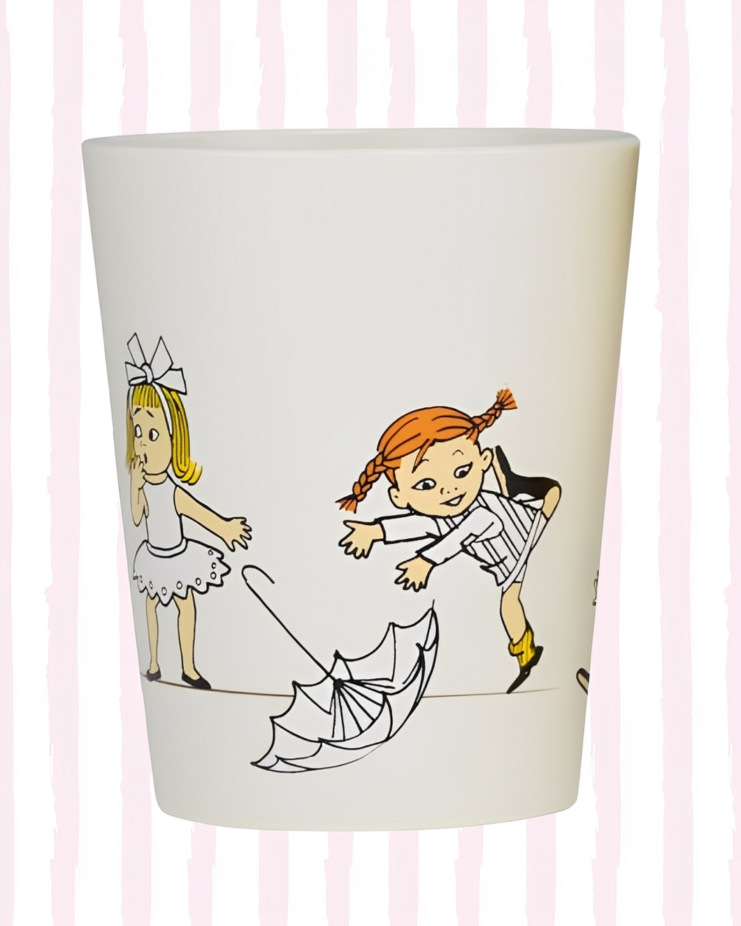 Lína Langsokkur Plastglas