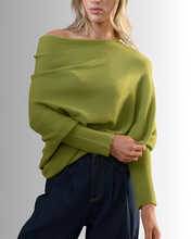 Load image into Gallery viewer, Grace Peysa Olive Ný sending væntanleg
