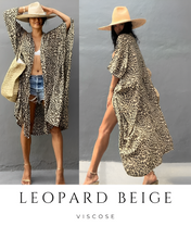 Load image into Gallery viewer, Ziva Leopard Kimono
