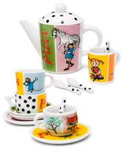 Load image into Gallery viewer, Lína Langsokkur Postulíns Kaffistell
