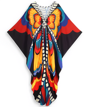 Load image into Gallery viewer, Butterfly Kaftan Kjóll
