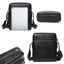Load image into Gallery viewer, Laurenti Zipper Leðurtaska
