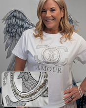 Load image into Gallery viewer, Amour Hvítur Bling Bolur&nbsp;
