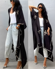 Load image into Gallery viewer, Bali Kimono Black
