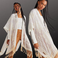 Load image into Gallery viewer, Flauelis Kimono Cream
