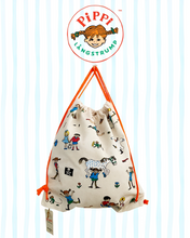 Load image into Gallery viewer, Lína Langsokkur Canvas Sundpoki
