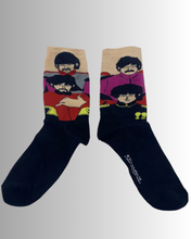 Load image into Gallery viewer, Bítlarnir Sokkar Yellow Submarine Faces
