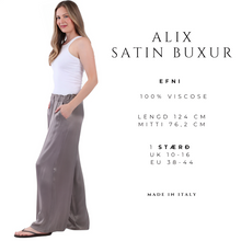 Load image into Gallery viewer, Alix Satin/Viscose Buxur
