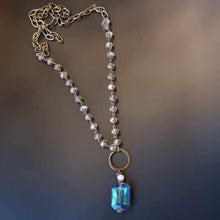 Load image into Gallery viewer, Lunas Blue Hálsmen
