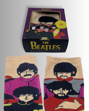Load image into Gallery viewer, Bítlarnir Sokkar Yellow Submarine Faces
