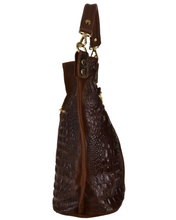 Load image into Gallery viewer, Toscana Stór Ítölsk Leðurtaska Cognac
