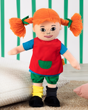 Load image into Gallery viewer, Lína Langsokkur Tuskubrúða 30cm
