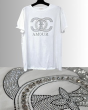 Load image into Gallery viewer, Amour Hvítur Bling Bolur&nbsp;
