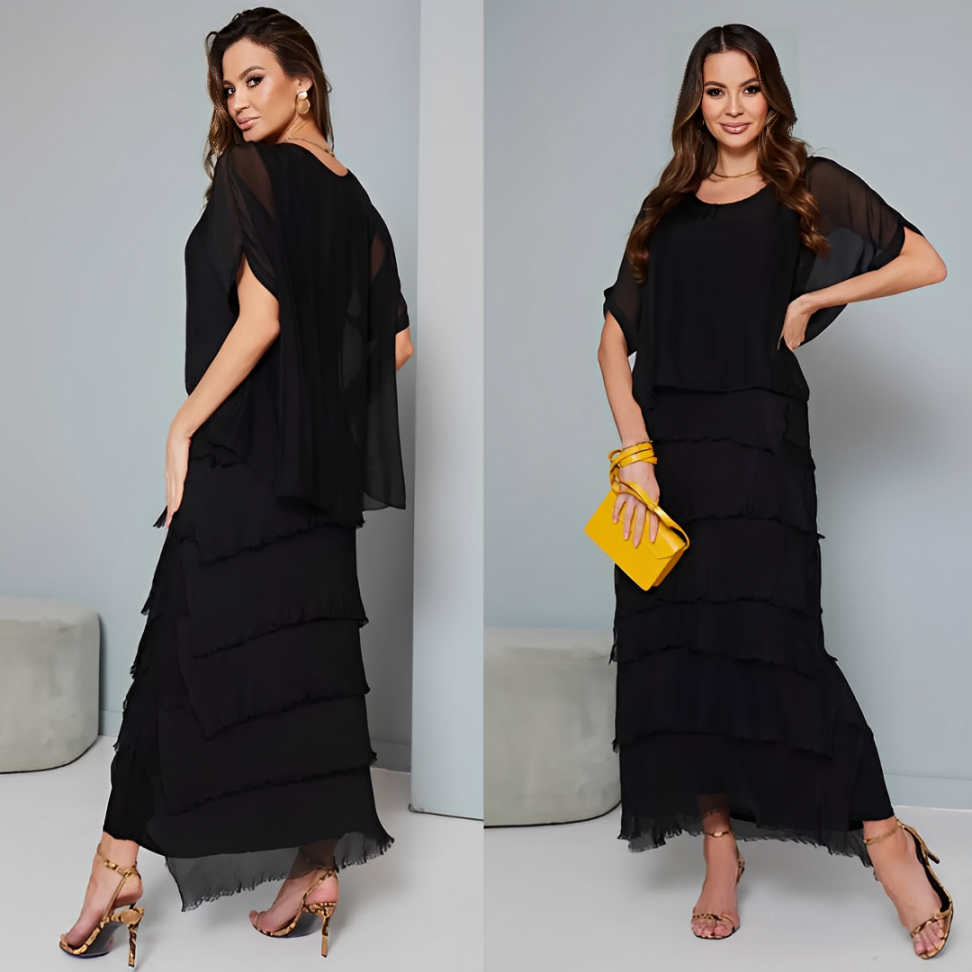 Malena Silki kjóll 38-46