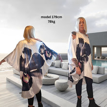 Load image into Gallery viewer, Ramona Satin Poncho kjóll 5 litir
