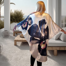 Load image into Gallery viewer, Ramona Satin Poncho kjóll 5 litir
