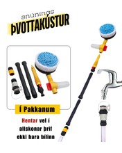 Load image into Gallery viewer, Snúnings Bílaþvottakústur
