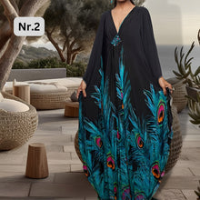 Load image into Gallery viewer, Goddess Kaftan Kjóll 17 Litir
