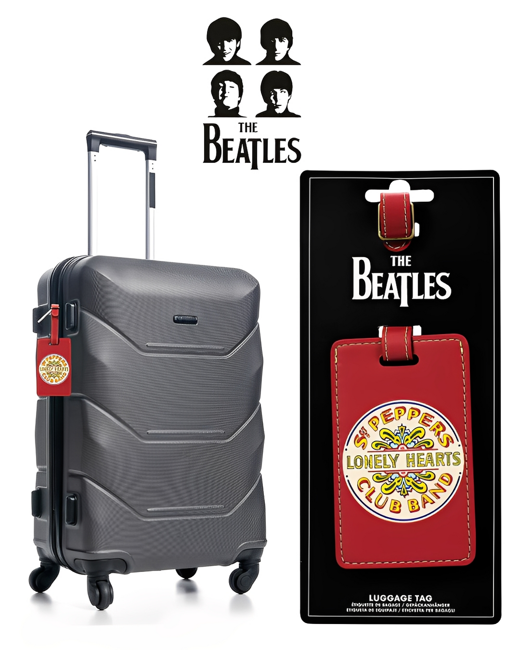 Bítlarnir Töskumerki Sgt. Pepper