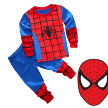 Load image into Gallery viewer, Spiderman blá náttföt
