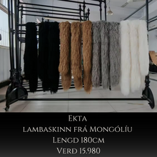 Load image into Gallery viewer, Ekta Lambaskinn Frá Mongólíu
