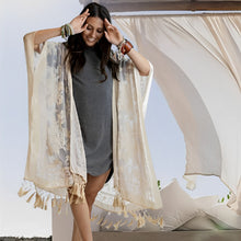 Load image into Gallery viewer, Flauelis Kimono Cream
