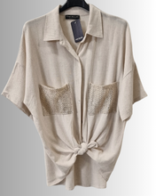 Load image into Gallery viewer, Farah Viscose/Hör Skyrta 38-44
