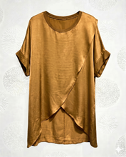 Load image into Gallery viewer, Allegra Cross Satin toppur
