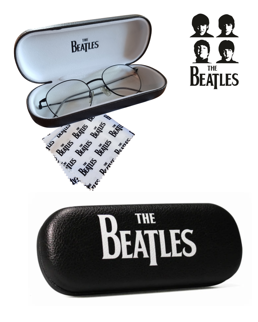 Bítlarnir Hágæða Gleraugnahulstur