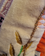 Load image into Gallery viewer, Evil Eye Inked Sléttflauel Snyrtitaska
