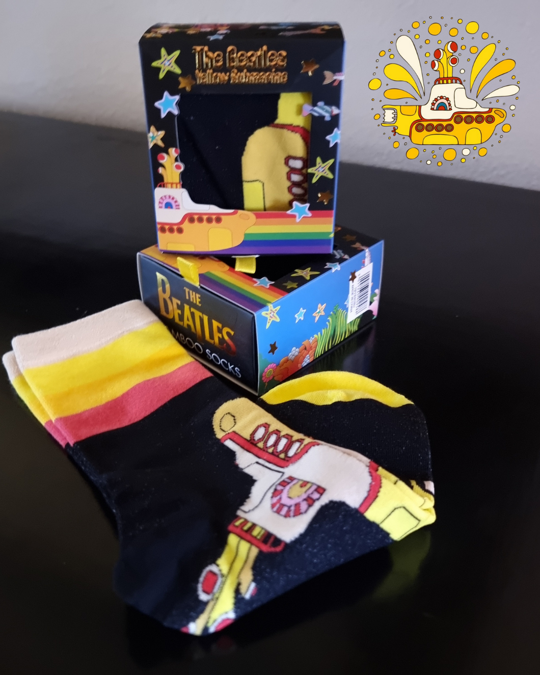 Bítlarnir Sokkar Yellow Submarine