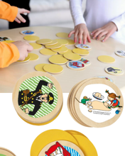 Load image into Gallery viewer, Lína Langsokkur Viðar Memo Samstæðuspil
