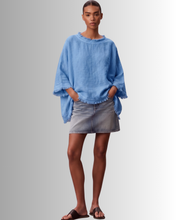 Load image into Gallery viewer, Romera Hör Poncho Toppur 5 Litir

