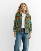 Load image into Gallery viewer, Meliana Velvet Jakki Moss
