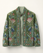 Load image into Gallery viewer, Meliana Velvet Jakki Moss
