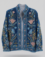 Load image into Gallery viewer, Meliana Velvet Jakki Blue
