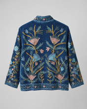 Load image into Gallery viewer, Meliana Velvet Jakki Blue
