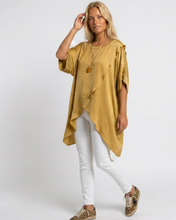 Load image into Gallery viewer, Allegra Cross Satin toppur
