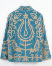 Load image into Gallery viewer, Arvin Velvet Jakki Sky
