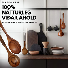 Load image into Gallery viewer, Gæða Thai Tekk Eldhús Áhöld
