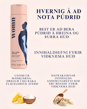 Load image into Gallery viewer, WOMN Líkamspúður fyrir viðkvæma staði
