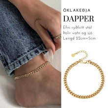 Load image into Gallery viewer, Dapper Ökklakeðjur
