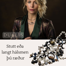 Load image into Gallery viewer, Dualis Hálsmen Notast Bæði Stutt &amp; Langt
