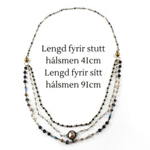 Load image into Gallery viewer, Dualis Hálsmen Notast Bæði Stutt &amp; Langt
