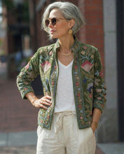 Load image into Gallery viewer, Meliana Velvet Jakki Moss
