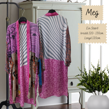 Load image into Gallery viewer, Silk Saree Kimono &quot;Vintage&quot;
