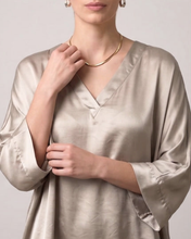 Load image into Gallery viewer, Brooke Satin Toppur Beige
