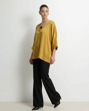 Load image into Gallery viewer, Brooke Satin Toppur Mustard
