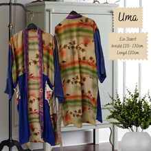 Load image into Gallery viewer, Silk Saree Kimono &quot;Vintage&quot;
