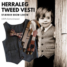 Load image into Gallery viewer, Herralegt tweed vesti

